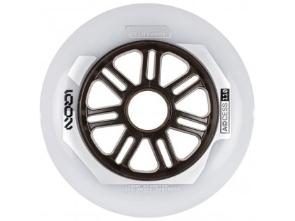 Kolečka Iqon Access Natural (3ks) (Tvrdost 85A, Velikost koleček 110mm)