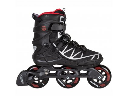 Kolečkové brusle Powerslide Phuzion Argon Scarlet 100 Trinity (Velikost koleček 100mm, Velikost 42)