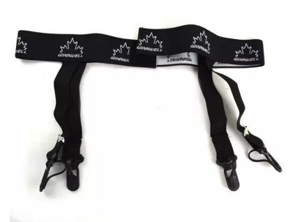 Hokejové podvazky Winnwell Black JR (Velikost XL, Varianta Junior)
