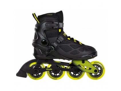 Kolečkové brusle Playlife Lancer Black 84