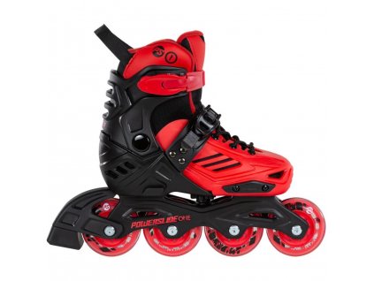 Dětské kolečkové brusle Powerslide Khaan Junior LTD Red