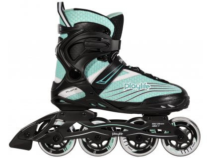 Kolečkové brusle Playlife Flyte Teal 84 (Velikost koleček 84mm, Velikost 39)