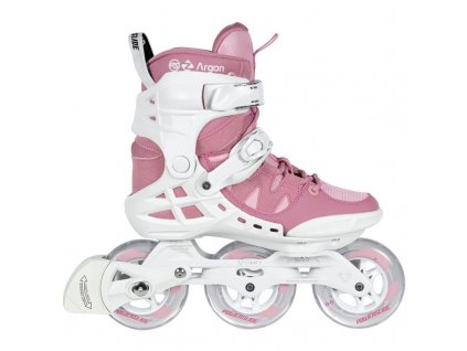 Kolečkové brusle Powerslide Phuzion Argon Rose 100 Trinity
