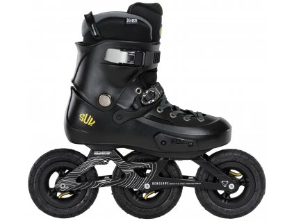 Kolečkové brusle Powerslide SUV Zoom Renegade 125 Trinity (Velikost koleček 125mm, Velikost 45-47)