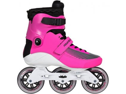 Kolečkové brusle Powerslide Swell Electric Pink 100 Trinity