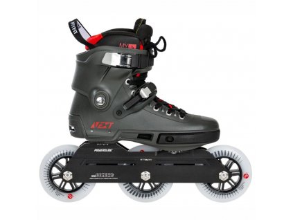 Kolečkové brusle Powerslide Next Charcoal 110 Trinity