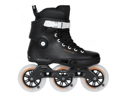 Kolečkové brusle Powerslide Next SL Black 110 Trinity (Velikost koleček 110mm, Velikost 36-37)