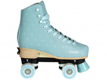 Kolečkové brusle Playlife Quad Classic Blue Sky Adjustable