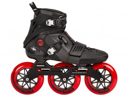Kolečkové brusle Powerslide Arise SL Black Trinity (Velikost koleček 110mm, Velikost 40)