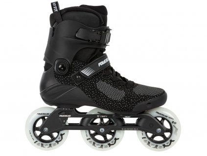Kolečkové brusle Powerslide Swell Lite Black 100 Trinity 2022 (Velikost koleček 100mm, Velikost 40-41)