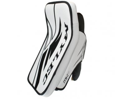 Vyrážečka Mylec MK3 SR (Barva Bílá-Černá, Vyrážečka V levé ruce, Varianta Senior)