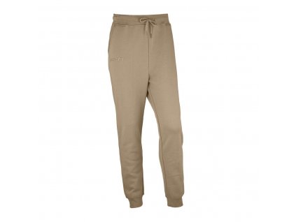 Kalhoty CCM Core Fleece Cuffed Jogger SR (Barva Béžová, Velikost M, Varianta Senior)