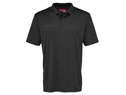 Triko CCM Fitted Polo SR (Barva Černá, Velikost M, Varianta Senior)