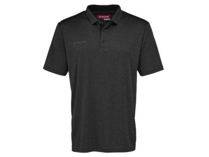 Triko CCM Fitted Polo SR (Barva Černá, Velikost M, Varianta Senior)