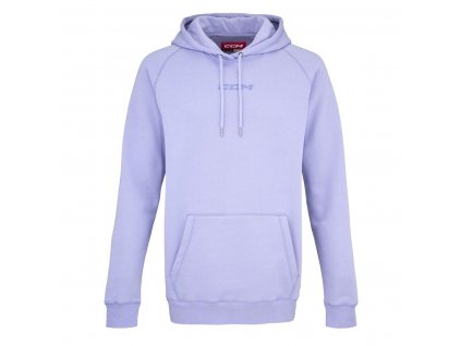 Mikina CCM Core Pullover Hoodie SR (Barva Krémová, Velikost XXL, Varianta Senior)