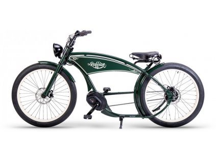 E-BIKE THE RUFFIAN Vintage Green 500 Wh