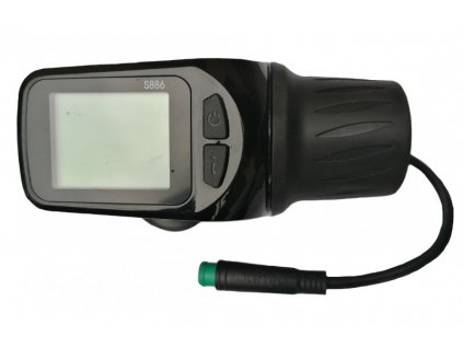 ovladani plynu s lcd x scooters xs01 neodpruzeny model