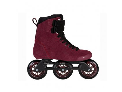 Kolečkové brusle Powerslide Pheme Wine 100 Trinity (Velikost koleček 100mm, Velikost 37)