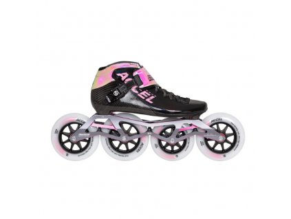 Kolečkové brusle Powerslide Accel Race Pink 110/100