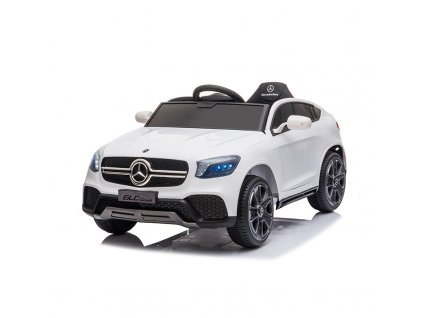 Dětské elektrické auto Mercedes GLC coupé bílá/white