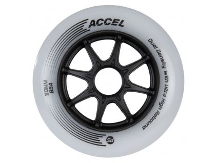 Kolečka Powerslide Accel (8ks) (Tvrdost 85A, Velikost koleček 90mm)