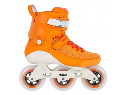 Kolečkové brusle Powerslide Swell Citrus 100 Trinity (Velikost koleček 100mm, Velikost 38)