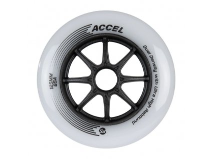 Kolečka Powerslide Accel (6ks) (Tvrdost 85A, Velikost koleček 125mm)