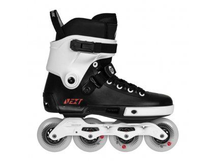 Kolečkové brusle Powerslide Next Core Black 80 Trinity (Velikost koleček 80mm, Velikost 46-47)