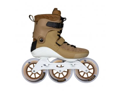 Kolečkové brusle Powerslide Swell Gold 125 Trinity (Velikost koleček 125mm, Velikost 43)