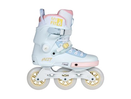 Kolečkové brusle Powerslide Next Pastel 100 Trinity (Velikost koleček 100mm, Velikost 40-41)