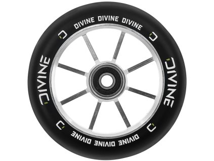 Kolečko Divine Spoked 110mm stříbrné
