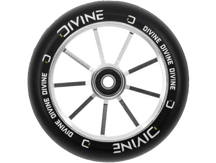 Kolečko Divine Spoked 120mm stříbrné