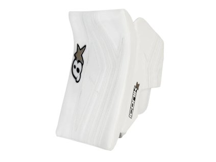 Vyrážečka Brian’s Iconik X INT (Barva Bílá-Červená, Vyrážečka V pravé ruce, Varianta Intermediate)