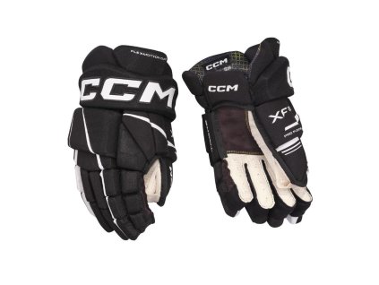 Rukavice CCM Tacks XF 80 JR (Barva Bílá-Černá, Velikost 12", Varianta Junior)