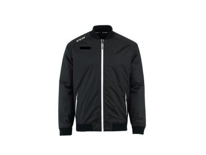 Bunda CCM Bomber Jacket 2018 SR (Barva Černá, Velikost S, Varianta Senior)