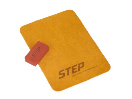 Brousek CCM Step Honing Stone and Cloth Kit