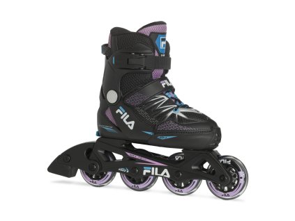 Dětské kolečkové brusle Fila X-One Girl 2023 (Velikost koleček 72mm, Velikost S (29-30))
