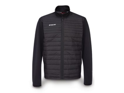 Bunda CCM Team Quilted Jacket SR (Barva Černá, Velikost XL, Varianta Senior)