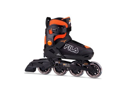 Dětské kolečkové brusle Fila X 2.0 Black/Orange