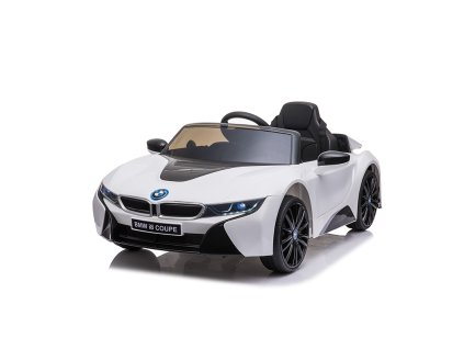 Dětské elektrické auto BMW i8 Coupe bílá/white
