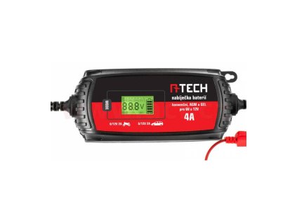 Nabíječka A-TECH 6/12 V, 3-120 Ah, 4 A