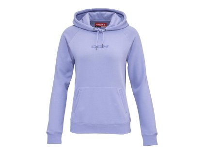 Dámská mikina CCM Women’s Core Pullover Hoodie SR (Barva Modrá, Velikost XS, Varianta Senior)