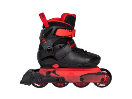 Dětské kolečkové brusle Powerslide Jet Black (Velikost koleček 76mm, Velikost 27-30)