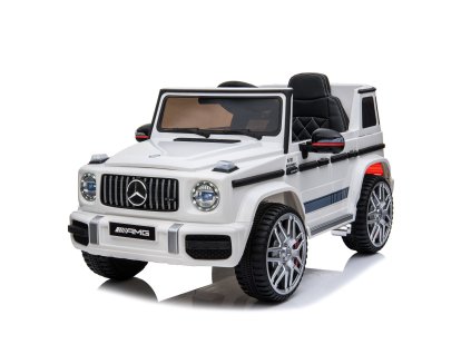Dětské elektrické auto Mercedes G63 AMG bílá (Barva Bílá)