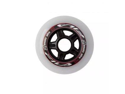 Kolečka Fila Wheels Set White/Red (6ks) (Tvrdost 83A, Velikost koleček 90mm)
