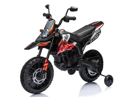 Dětská elektrická motorka Aprilia RX125 červená/red (Barva Červená)