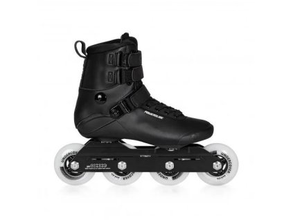 Kolečkové brusle Powerslide Kaze Black 90 Trinity (Velikost koleček 90mm, Velikost 40)