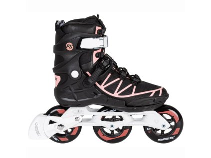 Kolečkové brusle Powerslide Phuzion Argon Coral 100 Trinity (Velikost koleček 100mm, Velikost 37)