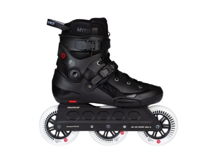 Kolečkové brusle Powerslide Storm Black 110 (Velikost koleček 110mm, Velikost 37-38)