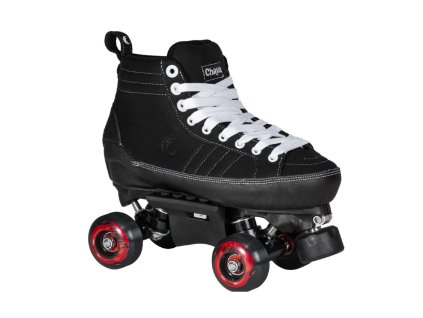 Kolečkové brusle Chaya Quad Karma Pro Black (Velikost koleček 58mm, Velikost 36)